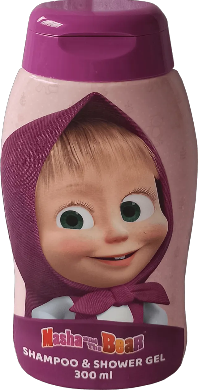 Masha and the Bear šam/gel za tuš. 300ml MAŠA I MEDA