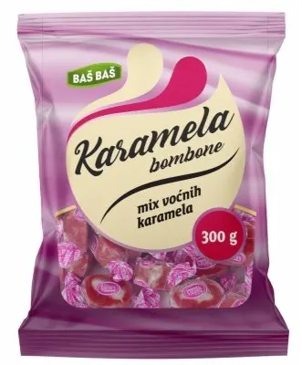 KARAMELE VOĆNI MIX BAŠ BAŠ 300G BAS BAS