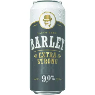 PIVO BARLEY EX STRONG 9,0% 0,5L CAN