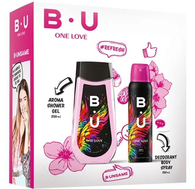 SET BU ONE LOVE DEO+GEL BU