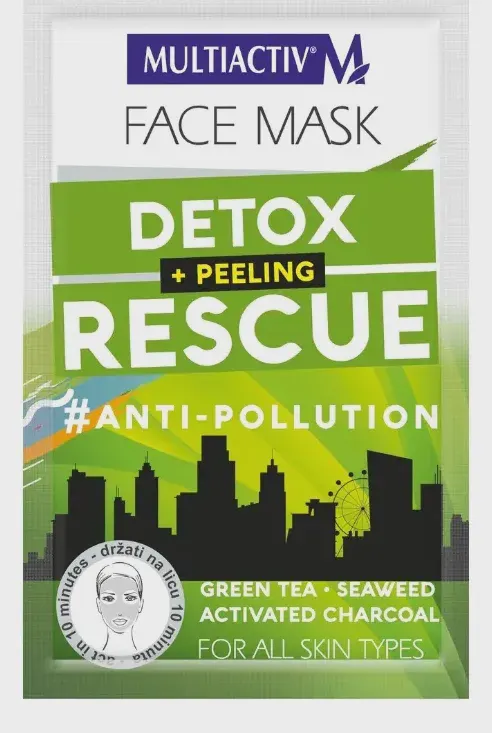 MASKA ZA LICE DETOX RESCUE PELING 7.5ml YUCO-HEMIJA MULTIACTIV