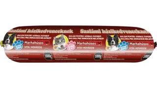 HRANA ZA PSE I MACKE EURODOG SALAMA GOVEDINA 1KG*