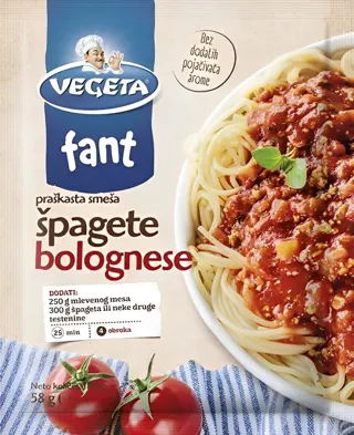 Fant Spagete Bolognese 58g