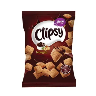 Nugat jastucici Clipsy punjeni kremom 80