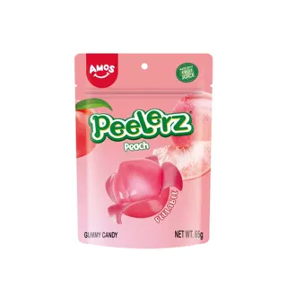 AMOS PEELERZ Gummy Peach 65g*36