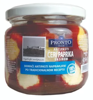 PRONTO 370g CHERRY PAPRIKA SA SIROM