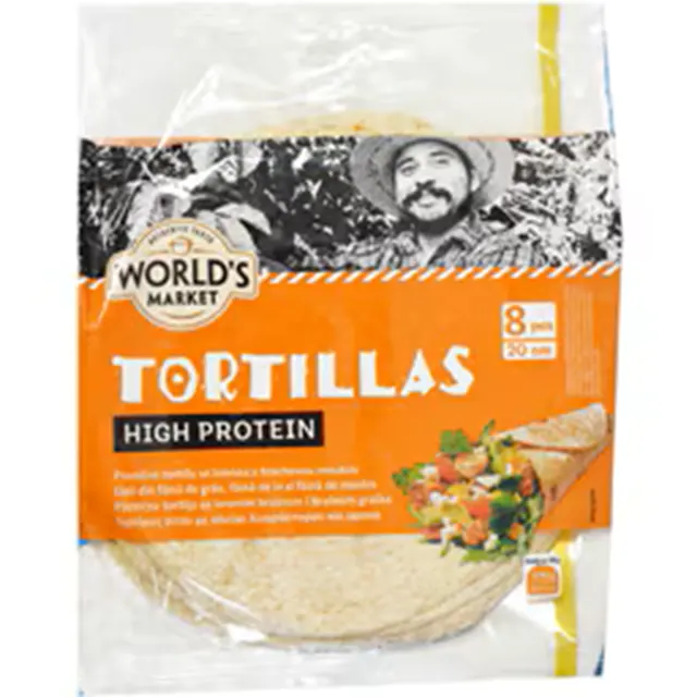 Tortilja protein World's Market 320g Worlde's market