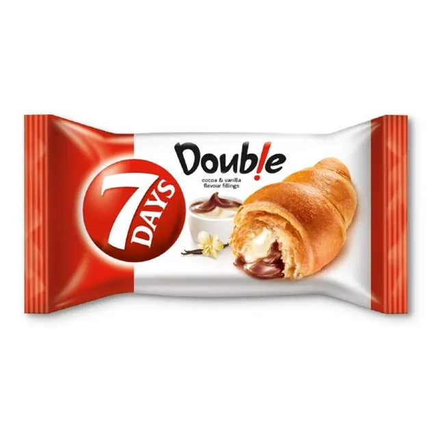 KROAS 7DAYS DOUBLE COCOA & VANILA 60G 7 Days