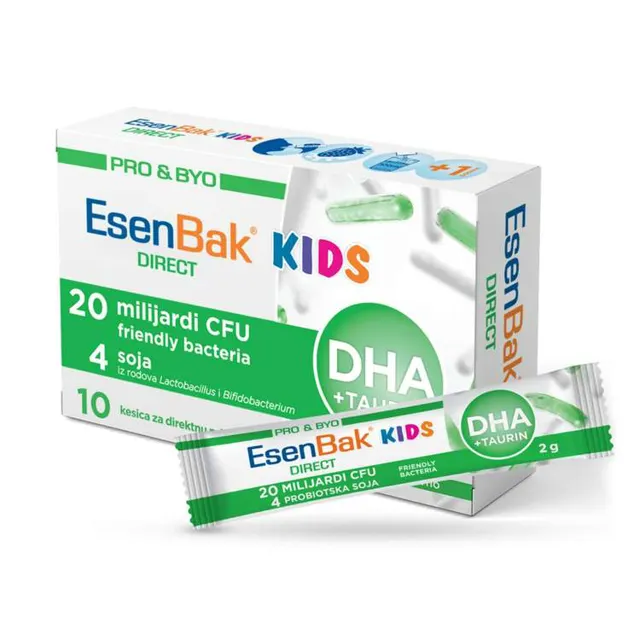 ESENBAK DIRECT KIDS PROBIOTIK 10 KESICA ESENSA