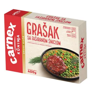 Grasak sa fasiranom sniclom Carnex 400g