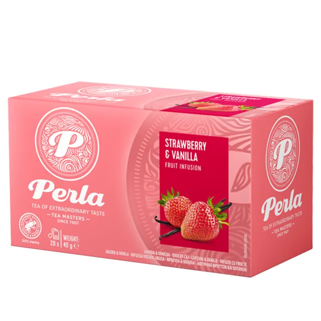 Caj jagoda&vanila Perla 40g Perla