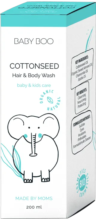 BABY BOO COTTONSEED kupka i šampon 200ml