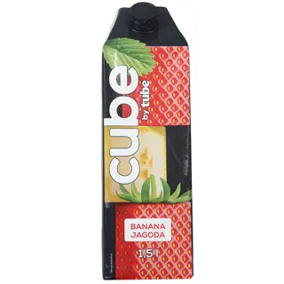 SOK KNJAZ MILOŠ CUBE BY TUBE BANANA I JAGODA 1.5L