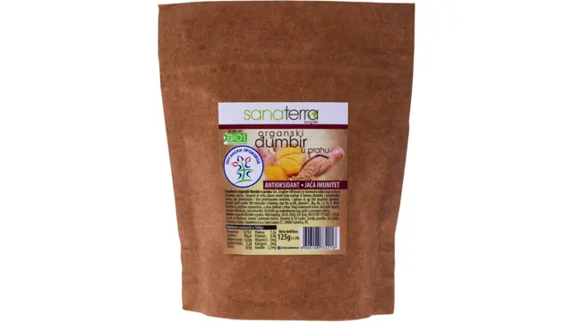 ĐUMBIR ORG U PRAHU 125G SANATERRA SANATERRA