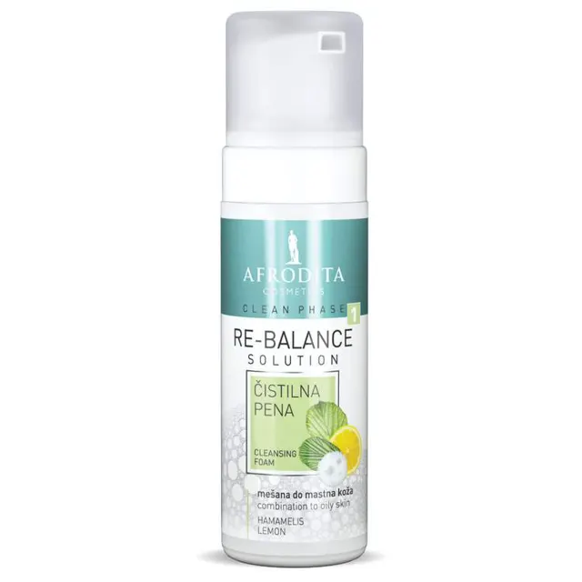 AFRODITA RE-BALANCE pena za čišće.150ml AFRODITA COSMETICS