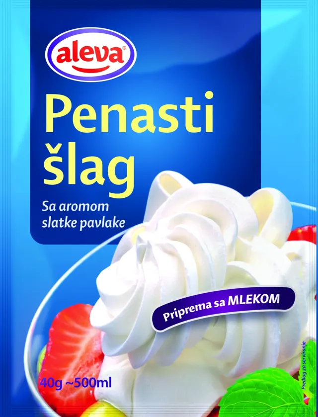 SLAG PENA SLAT.PAVLAKA-MLEKO 40gr ALEVA ALEVA