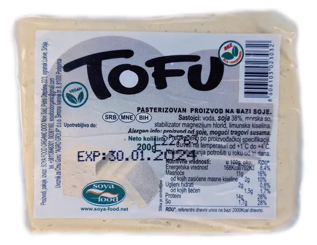 NAMAZ TOFU NATURAL SOYA FOOD 200G SOYA FOO