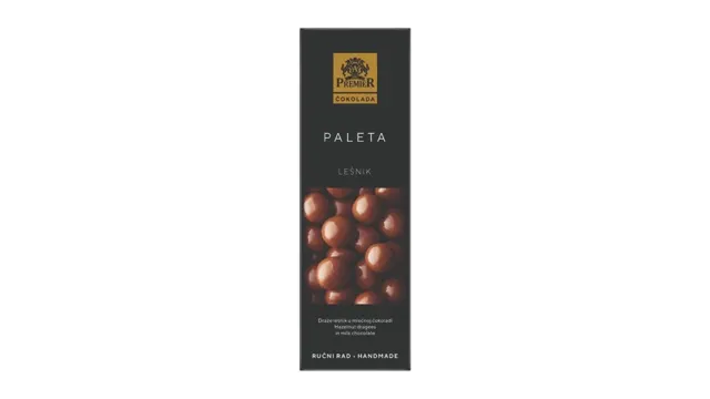 DRAŽEJE ČOKOLADNE PREMIER LEŠNIK 100G PREMIER PREMIER