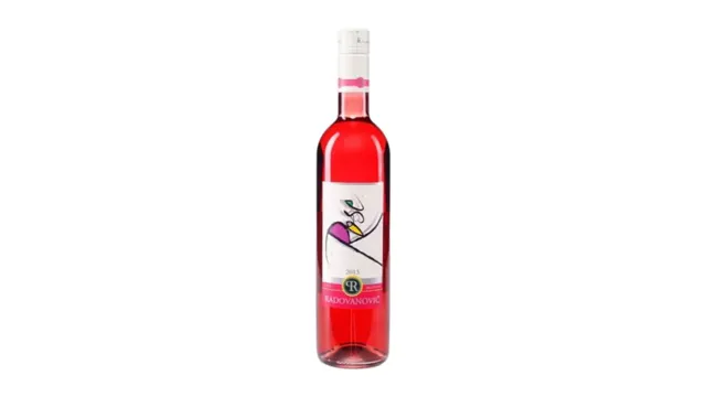 Vino rose ruzicasto Radovanovic 0.75l Mali podrum Radovanovic