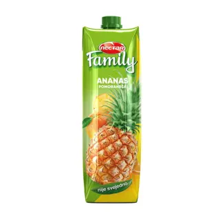 Nektar ananas&pomor.Family 50% 1L TP