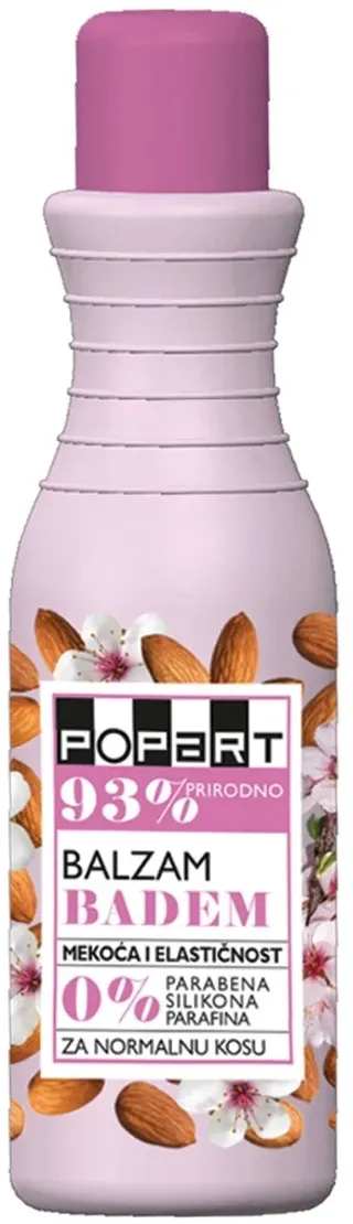 Balzam Popart badem 93% prirodno 440ml