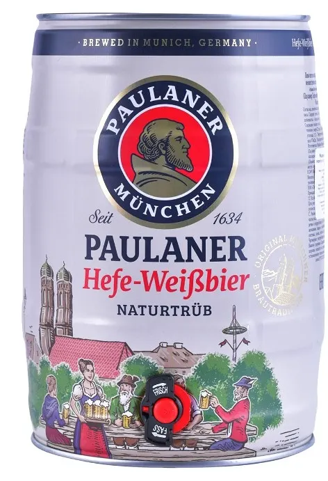 PIVO SVETLO PAULNAER PSEN ICNO 5.5% BURENCE 5L PAULANER