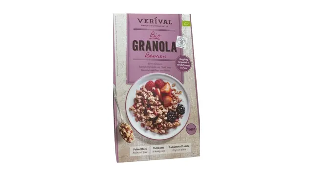 CRUNCHY SA BOBIČASTIM VOĆEM 375G VE VERIVAL