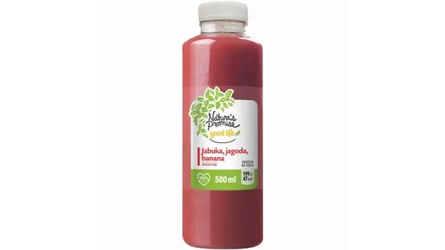 Sok Smoot.jabuka jagoda banana NP 500ml Nature's Promise
