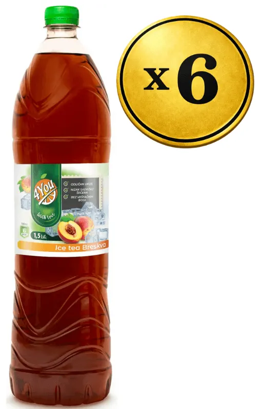 LEDENI ČAJ 4 YOU BRESKVA 1.5L MIX TRADE