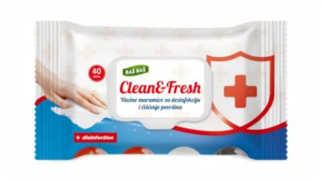 MARAMICE ZA ČIŠĆENJE CLEAN&FRESH BAŠ BAŠ 40/1 BAS BAS