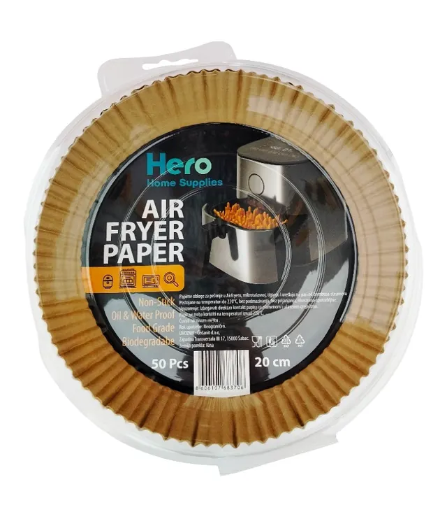 PAPIR ZA AIRFRAYER 20 CM RAZNO