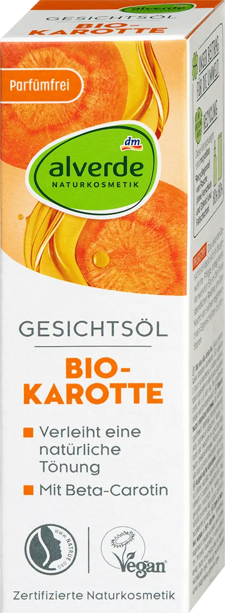 alverde karoten ulje za lice 30ml alverde NATURKOSMETIK