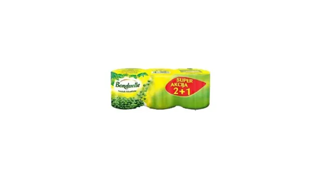 GRASAK BONDUELLE 200G 2+1 PACK Bonduelle