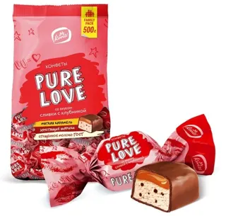 PURE LOVE JAGODA 500gr KONTI-RUS