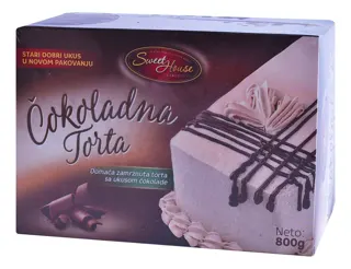 Smrznuta cokoladna torta Slatki dar 800g