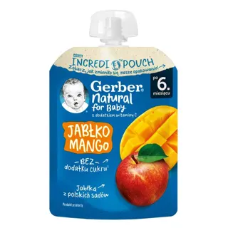 Pouch jabuka,mango Gerber 80g