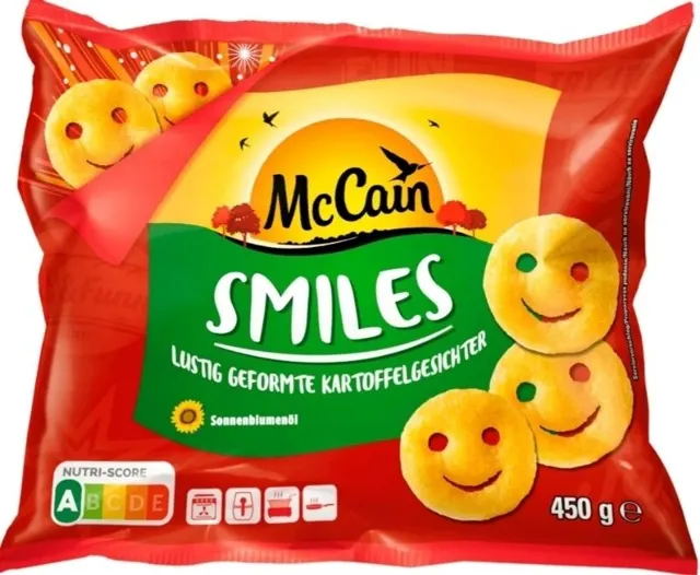 McCain SMILES 450g MCCAIN