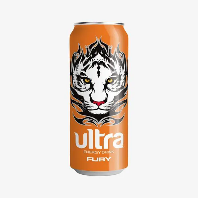 ULTRA ENERGY DRINK FURY 0.5l COCA-COLA HBC-SRBIJA ZEMUN