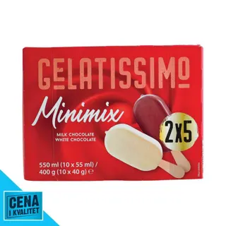 SLADOLED MINIMIX 10X55ML GELATIS