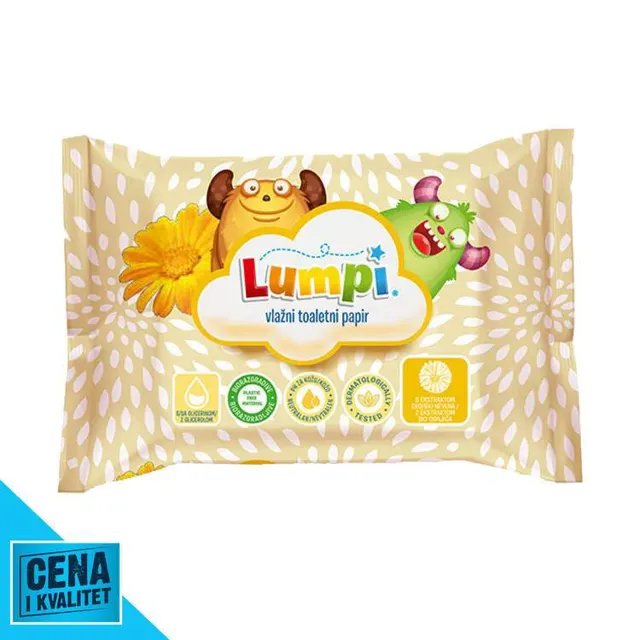 TP VLAŽNI DEČIJI 60/1 LUMPI LUMPI