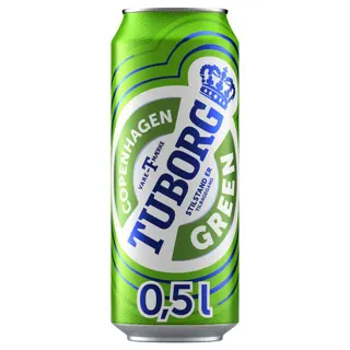 Pivo svetlo Tuborg limenka 0,5l