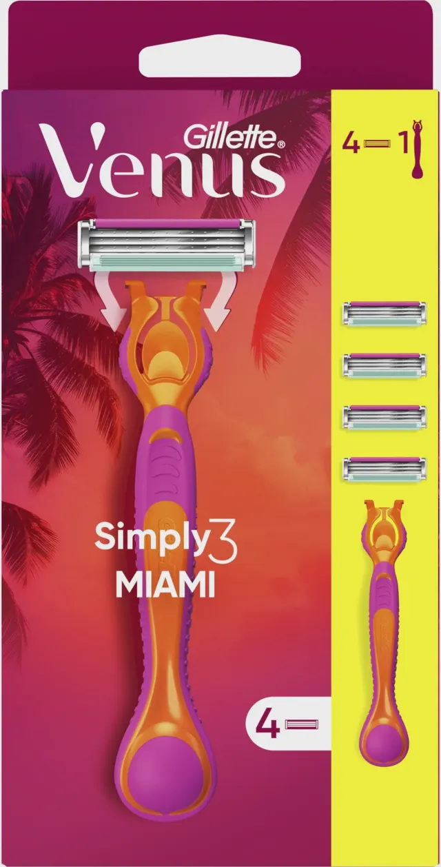 BRIJAČ VENUS SIMPLY + 4 DOPUNE P&G VENUS