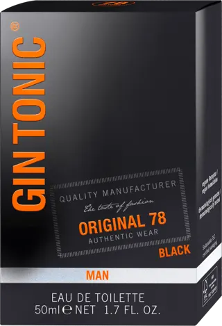 GIN TONIC BLACK ORIGINAL 78 EdT 50ml man