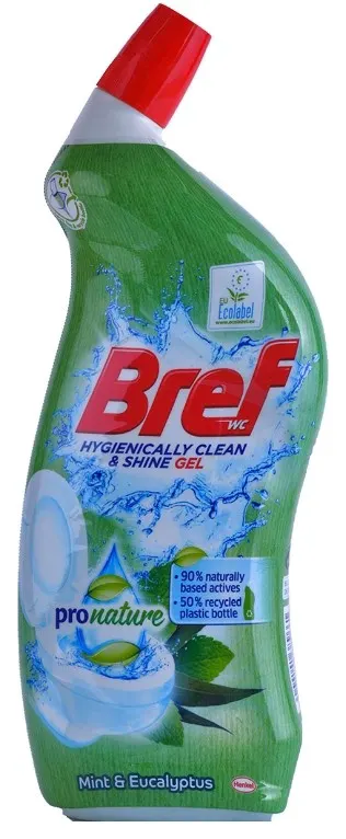 SRED.ZA ČIŠĆ. BREF PRO NATURE TCL MINT 700ML HENKEL