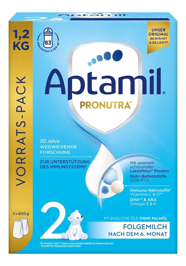 MLEKO ZAM APTAMIL PRONUTRA 2 1.2KG APTAMIL