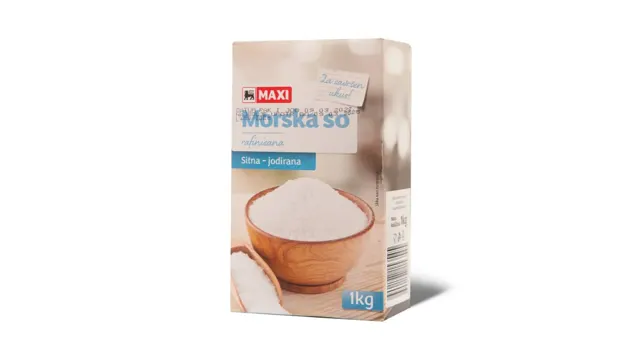 So morska Maxi kutija 1kg Maxi