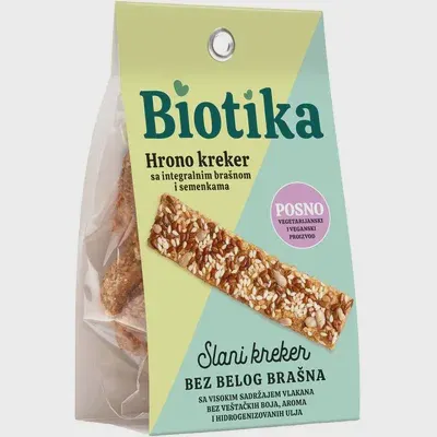 KREKER HRONO SA SEMENKAMA 100GR BIOTIKA BIOTIKA
