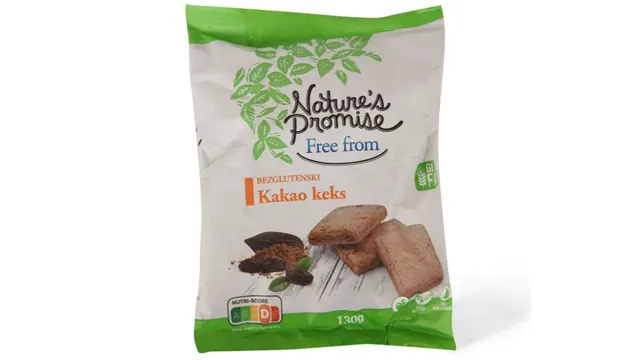 Bezglutenski kakao keks NP 130g Nature's Promise