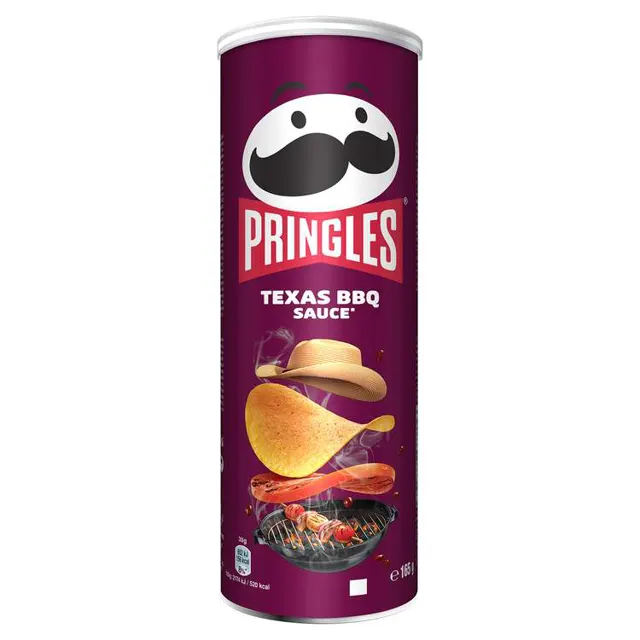 CIPS PRINGLES 165G BBQ SAUCE PRINGLES