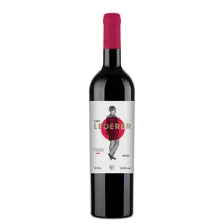 Vino crveno Lederer Merlot V.Coka 0.75l